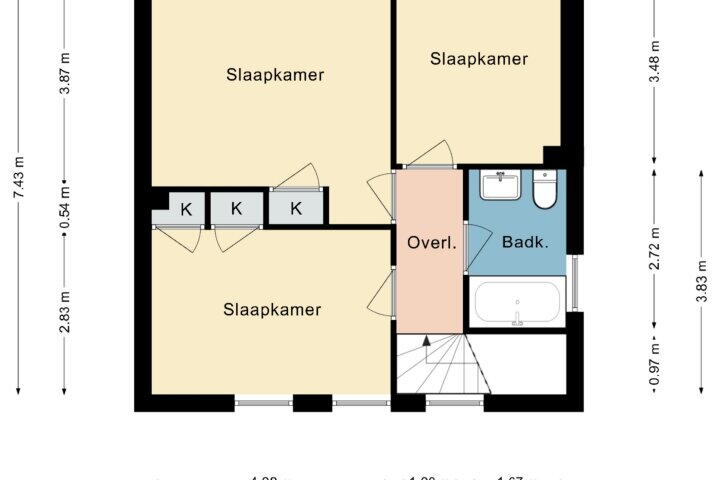 Plattegrond – Van Werschstraat 12, Simpelveld