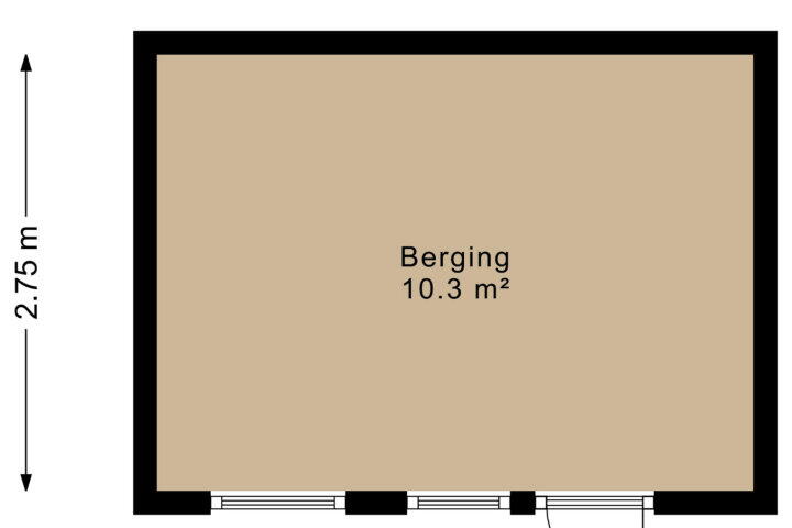 Plattegrond – Van Wijngaardenstraat 55, Zoetermeer
