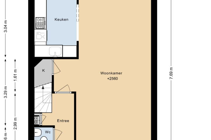 Plattegrond – Varenerf 6, Heerlen