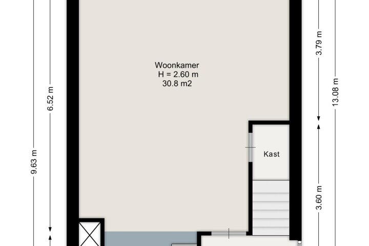 Plattegrond – Vastertlanden 74, Enschede