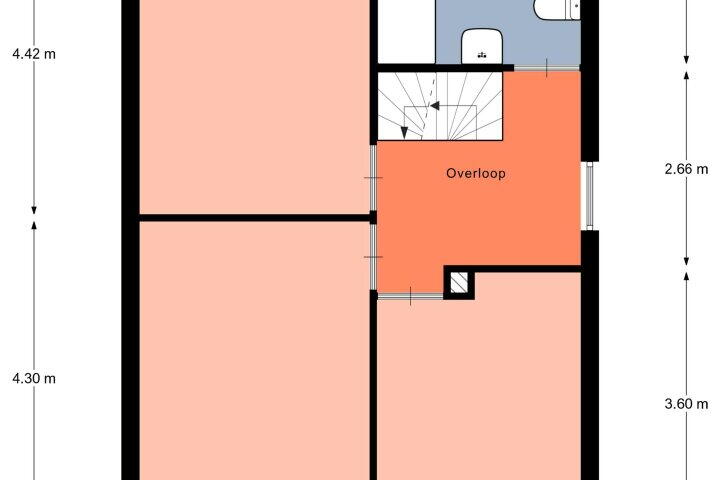 Plattegrond – Veenderij 7, Tolbert
