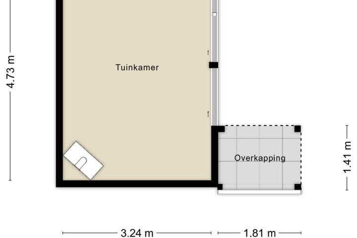 Plattegrond – Veenhof 1503, Wijchen