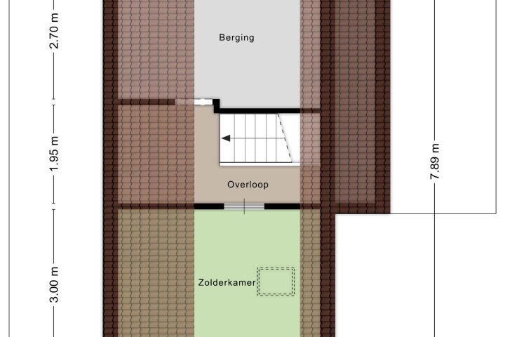 Plattegrond – Veenhof 2214, Wijchen