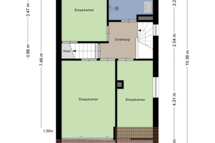 Plattegrond – Veenhof 2363, Wijchen