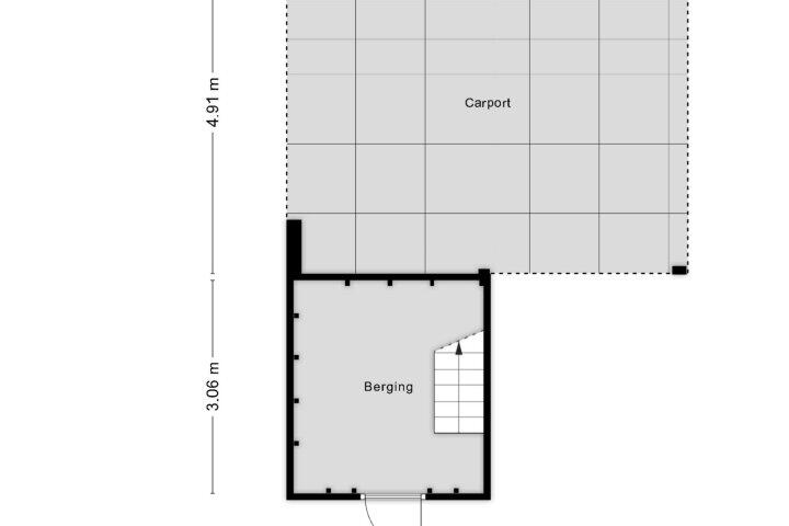 Plattegrond – Veenhuizerhof 8, Wapse