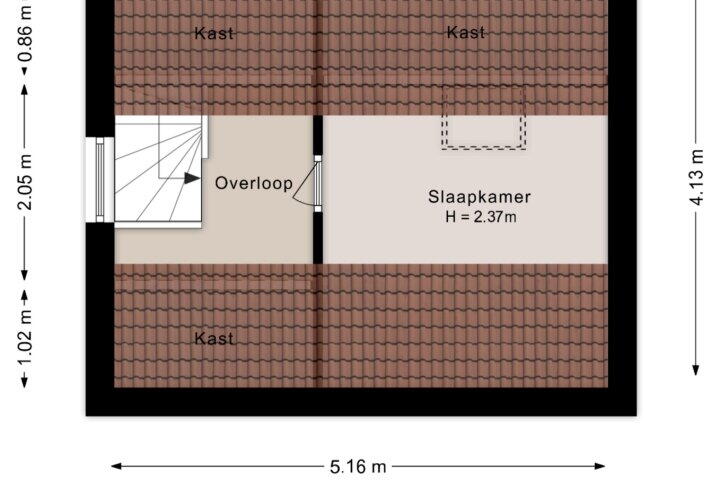 Plattegrond – Veenlanden 20, Steenwijk