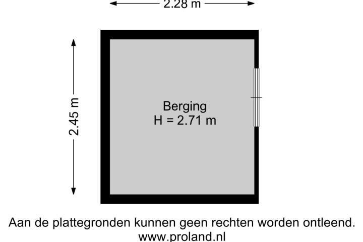 Plattegrond – Veerkade 118, Almere