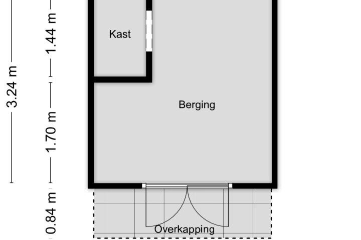 Plattegrond – Veldekelaan 45, Beek