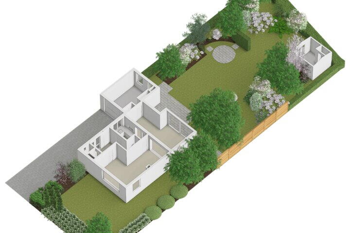 Plattegrond – Veldekelaan 45, Beek