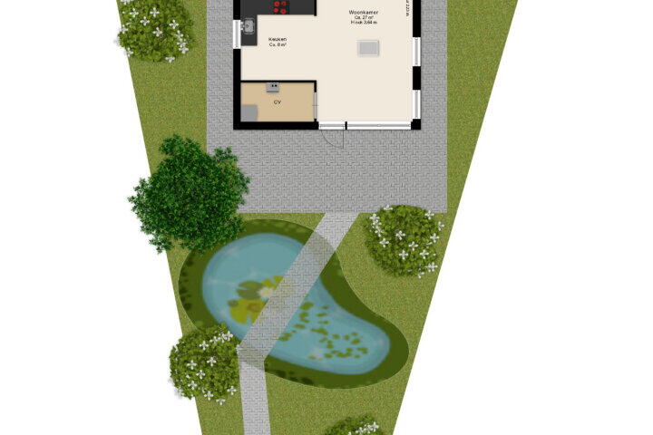Plattegrond – Veldhuisweg 1 42, Ijhorst