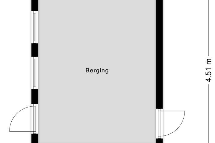 Plattegrond – Veldstraat 11, Nijmegen