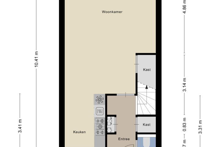 Plattegrond – Veldwachter 22, Wijchen