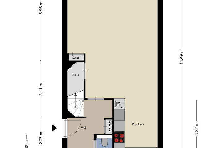 Plattegrond – Veldwachter 31, Wijchen