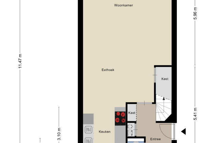 Plattegrond – Veldwachter 37, Wijchen