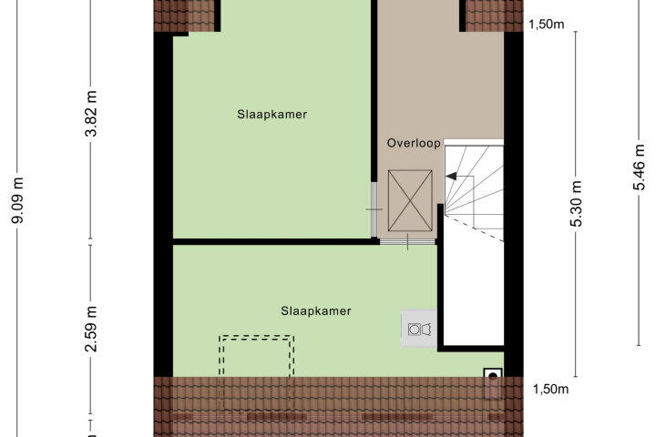 Plattegrond – Veldwachter 37, Wijchen