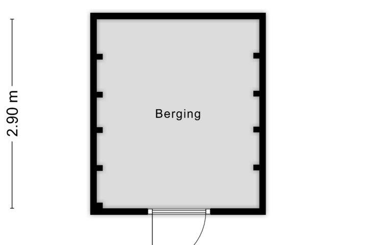 Plattegrond – Veldwachter 8, Wijchen