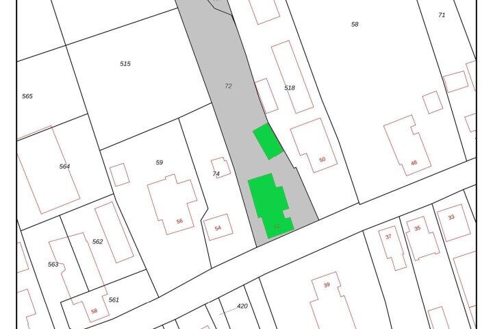 Plattegrond – Veneweg 52, Wanneperveen