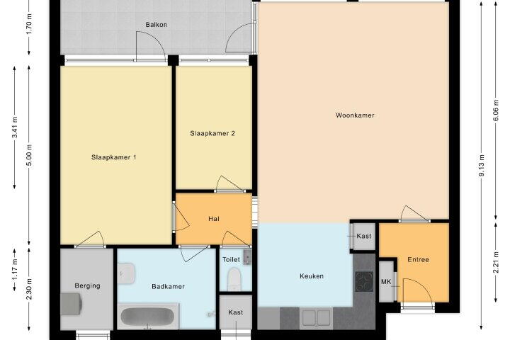 Plattegrond – Venezuelastraat 30, Alphen Aan Den Rijn