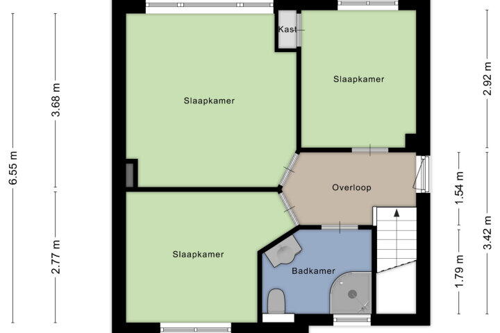 Plan – Venusstraat 3, Nijmegen