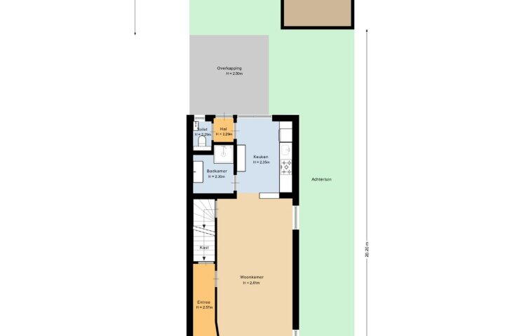 Plattegrond – Venweg 77, Brunssum