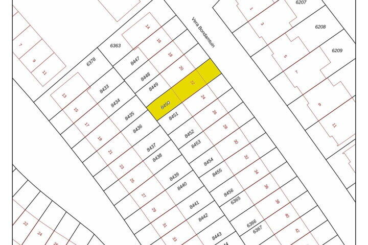 Plattegrond – Vera Bondamtuin 22, Heerhugowaard