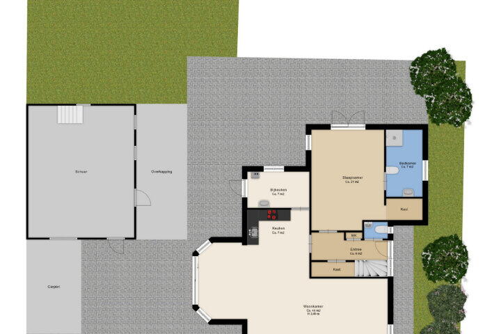Plan – Verlengde Middenraai 53 A, Nieuw-balinge