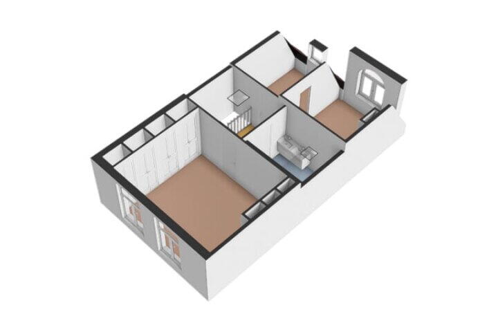 Plattegrond – Verlengde Nieuwstraat 31, Groningen