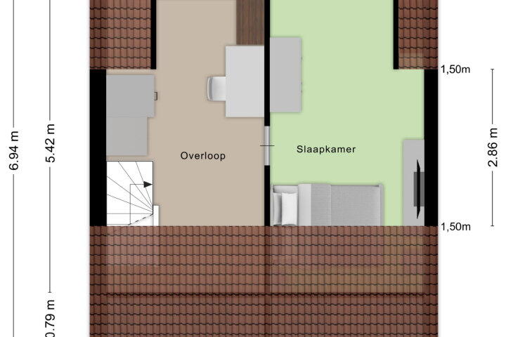 Foto 44 - Verweylaan 16, Roosendaal