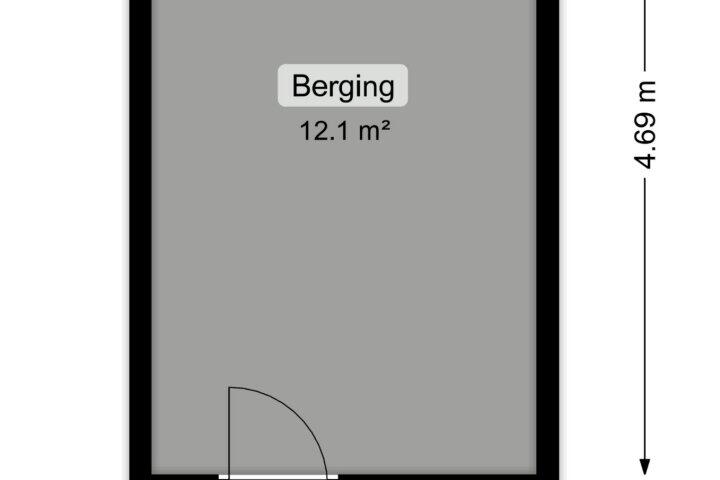 Plattegrond – Verzetsstrijderslaan 160, Groningen