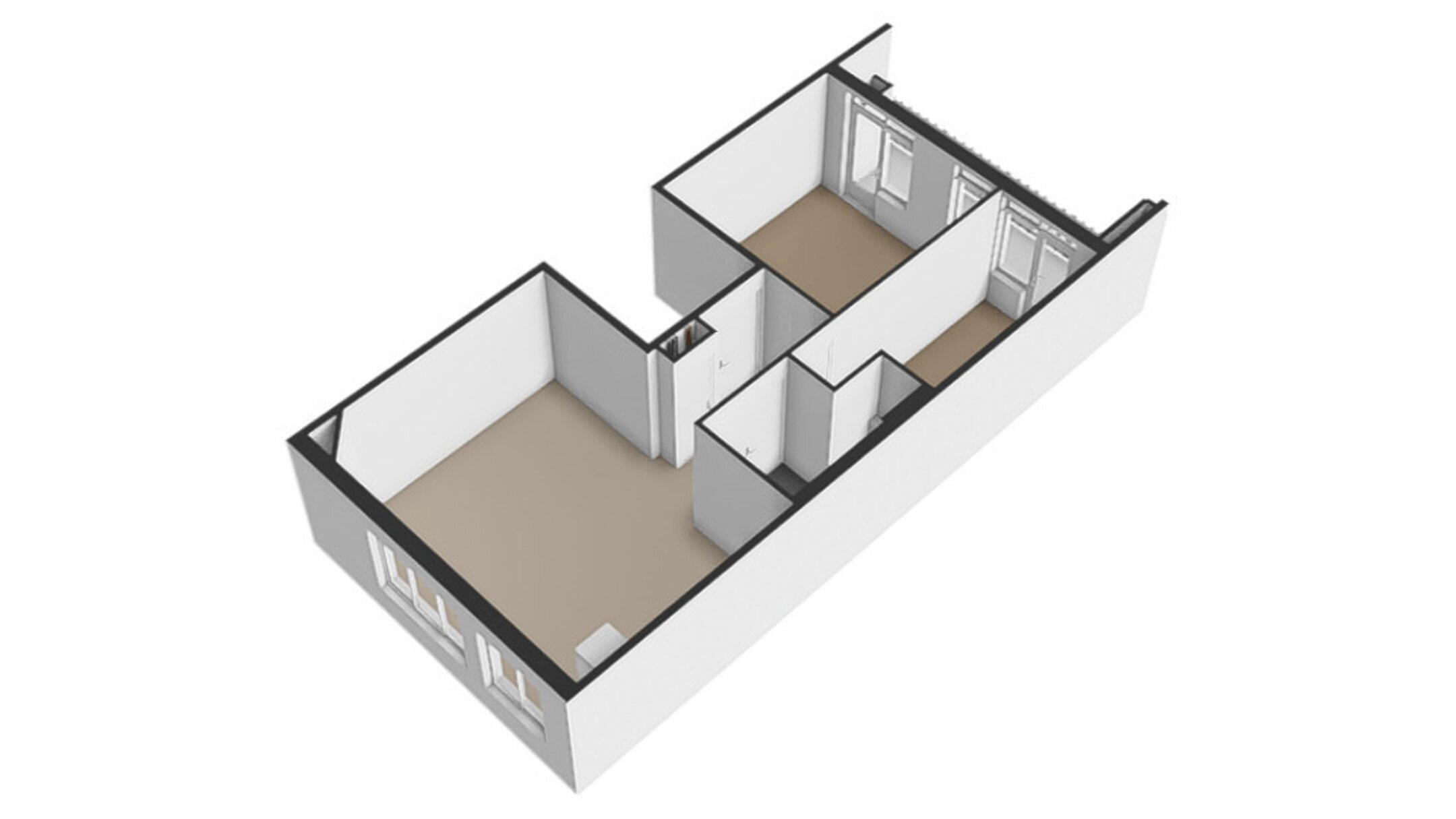Plattegrond 2 - Vespuccistraat 97 1, Amsterdam