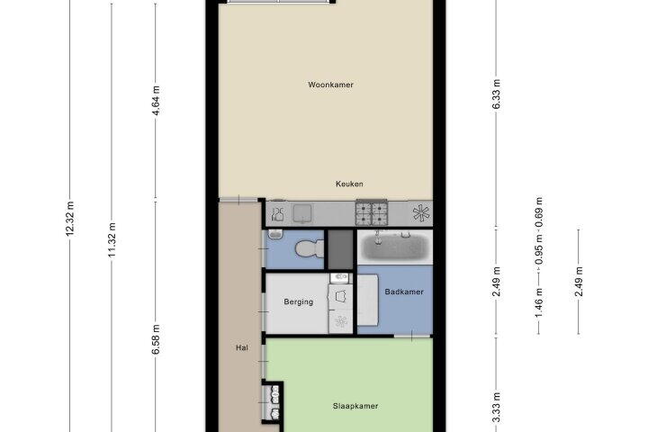 Plattegrond – Vesting 100, Vijfhuizen