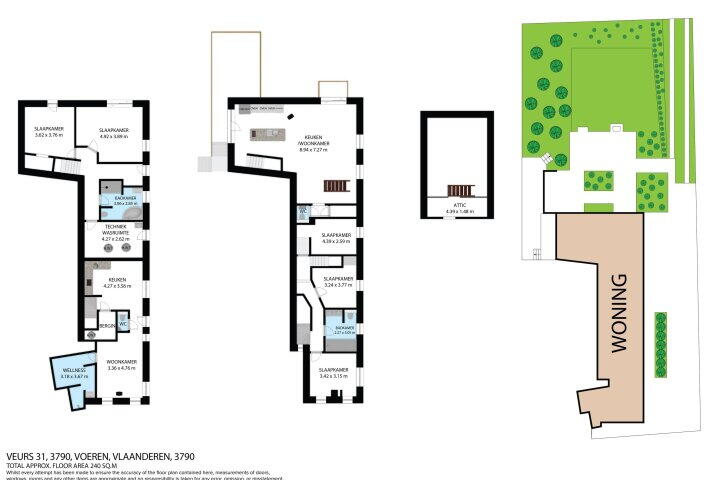 Plattegrond – Veurs 31, Voeren