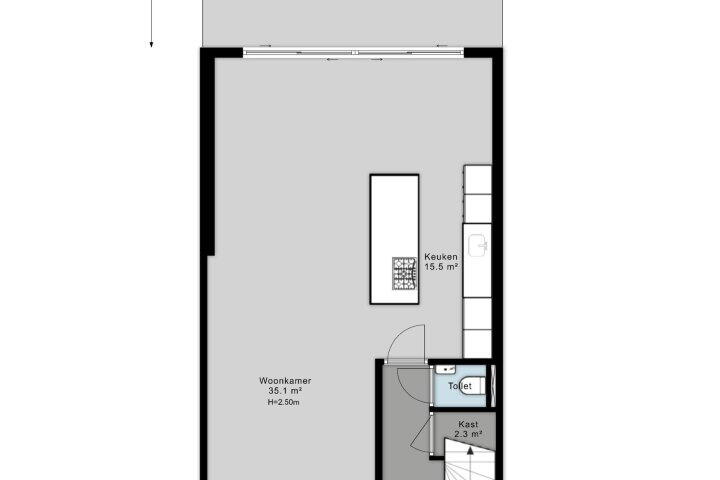 Plattegrond – Vierlingsbeeklaan 64, Amstelveen