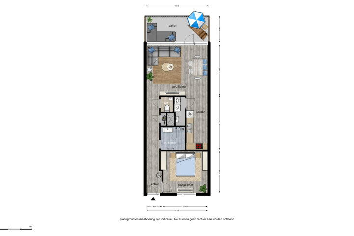 Plattegrond – Vijfhagen 129, Breda