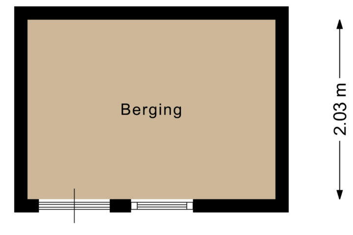 Plattegrond – Vijverlaan 9, Uffelte