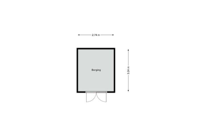 Plattegrond – Vincent van Goghlaan 8, Berkel-enschot