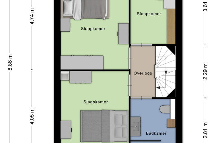 Plattegrond – Vinkenbroek 141, Etten-leur