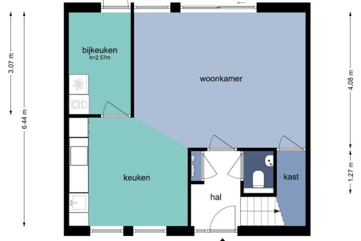 Plattegrond – Vlaanderen 13, Doetinchem