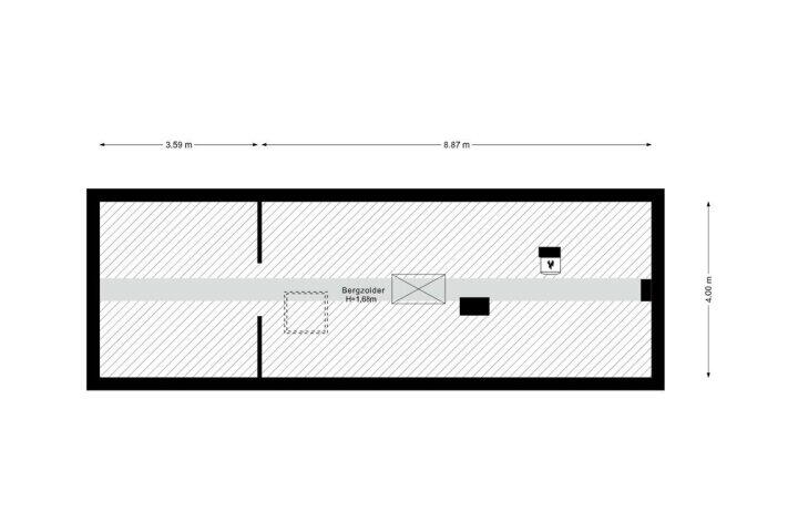 Plattegrond – Vlassert 34, Reusel