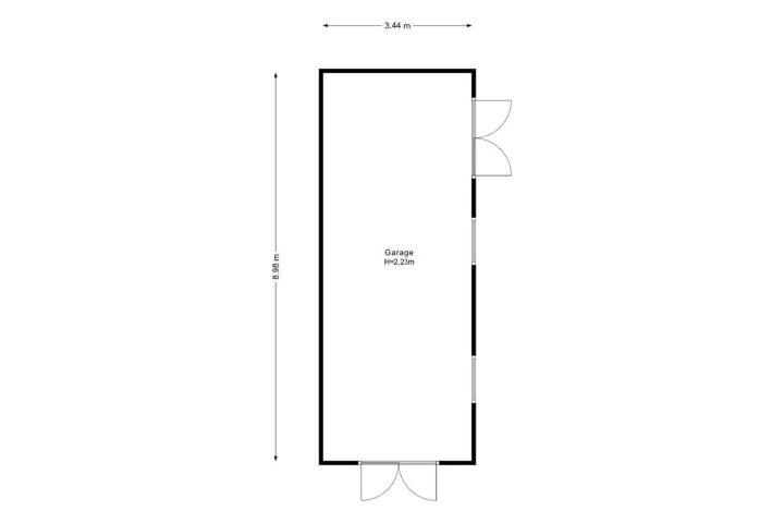 Plattegrond – Vlassert 34, Reusel
