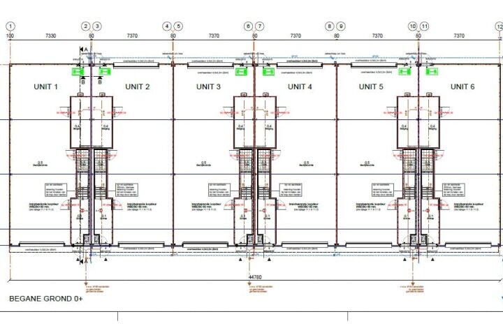 Plattegrond – Vlasveen 6, Roden