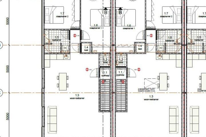 Plattegrond – Vlasveen 6, Roden