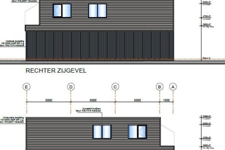 Plattegrond – Vlasveen 6, Roden