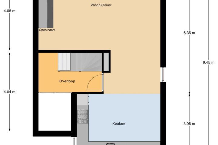 Plattegrond – Vliegent Hert 226, Lelystad