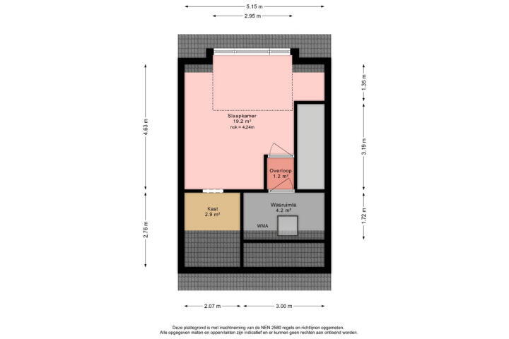 Plattegrond – Vlietpolderstraat 12, Den Haag