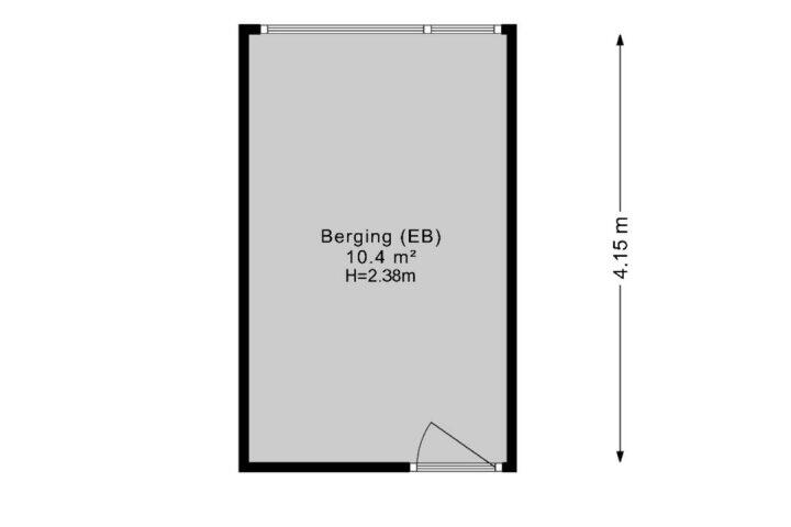 Plattegrond – Vondellaan 232, Groningen
