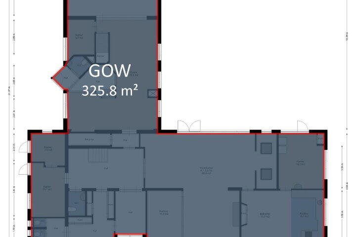Plattegrond – Vondelstraat 15, Hengelo
