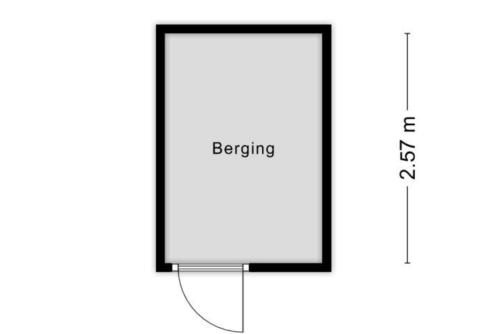 Plattegrond – Vondelweg 16 RD, Haarlem