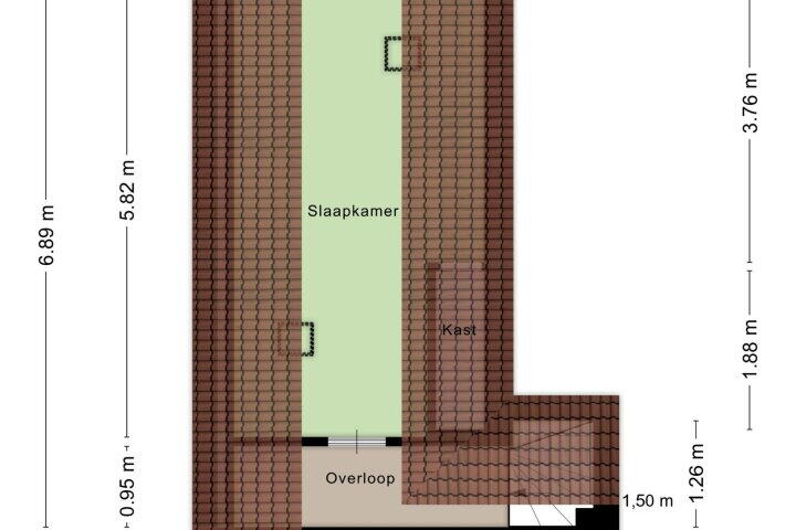Plattegrond – Voorbroodstraat 27, Arnhem