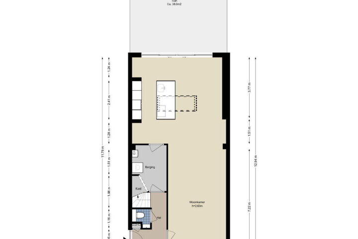 Plattegrond – Voornsehoek 20, Amstelveen